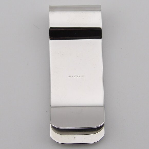 Vintage WEH Walter E Hayward Sterling Silver Golf Money Clip - Picture 2 of 4